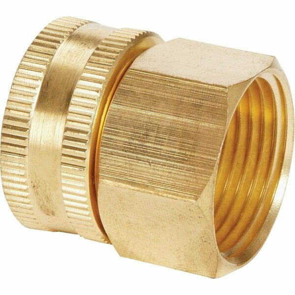 Best Garden 3/4 In. FHT x 3/4 In FPT Brass Swivel Hose Connector 35008